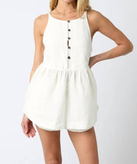 Olivaceous - Han Peplum Top