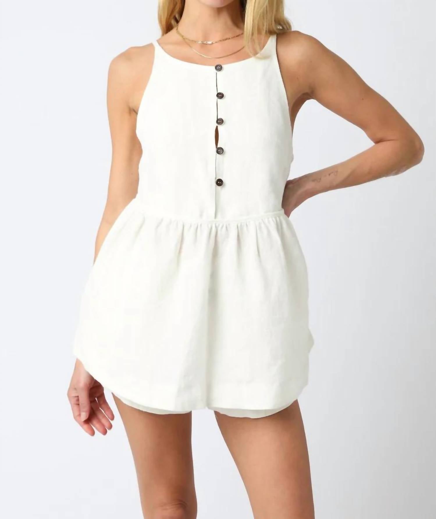 Olivaceous - Han Peplum Top