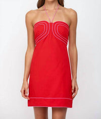 Fate - Halter Neck Mini Dress
