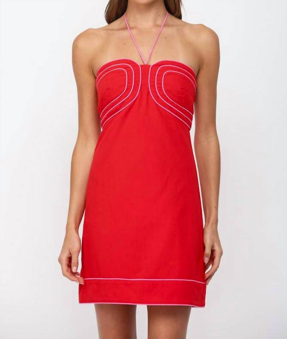 Fate - Halter Neck Mini Dress