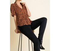 Thml - Collared Print Blouse