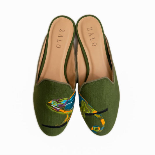 House Of Zalo - Women's Iguana Mule