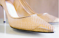 Jimmy Choo - Women's Romy 85 Patent Mesh Pumps