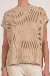 Elan - Short Sleeve Knit Top