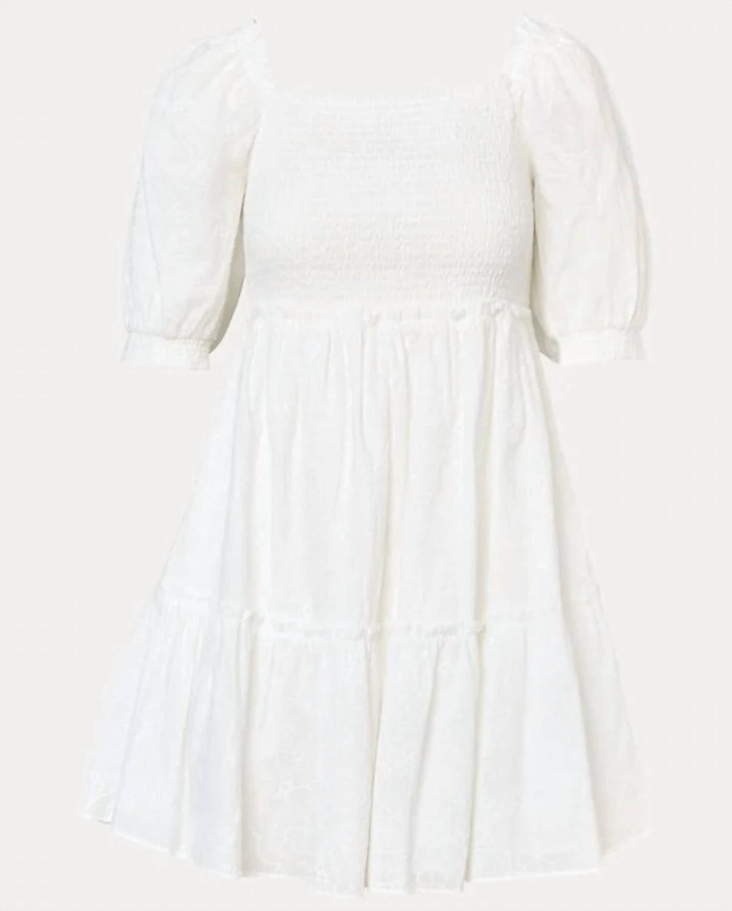 Lilly Pulitzer - HADLY SHORT SLEEVE SMOCKED DRESS
