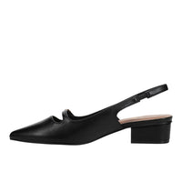 CHINESE LAUNDRY Women's Maude Pointed Toe Slingback Pumps in black - women's heels - detail view