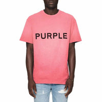 Purple Brand - Wordmark Textured Short Sleeve Tee