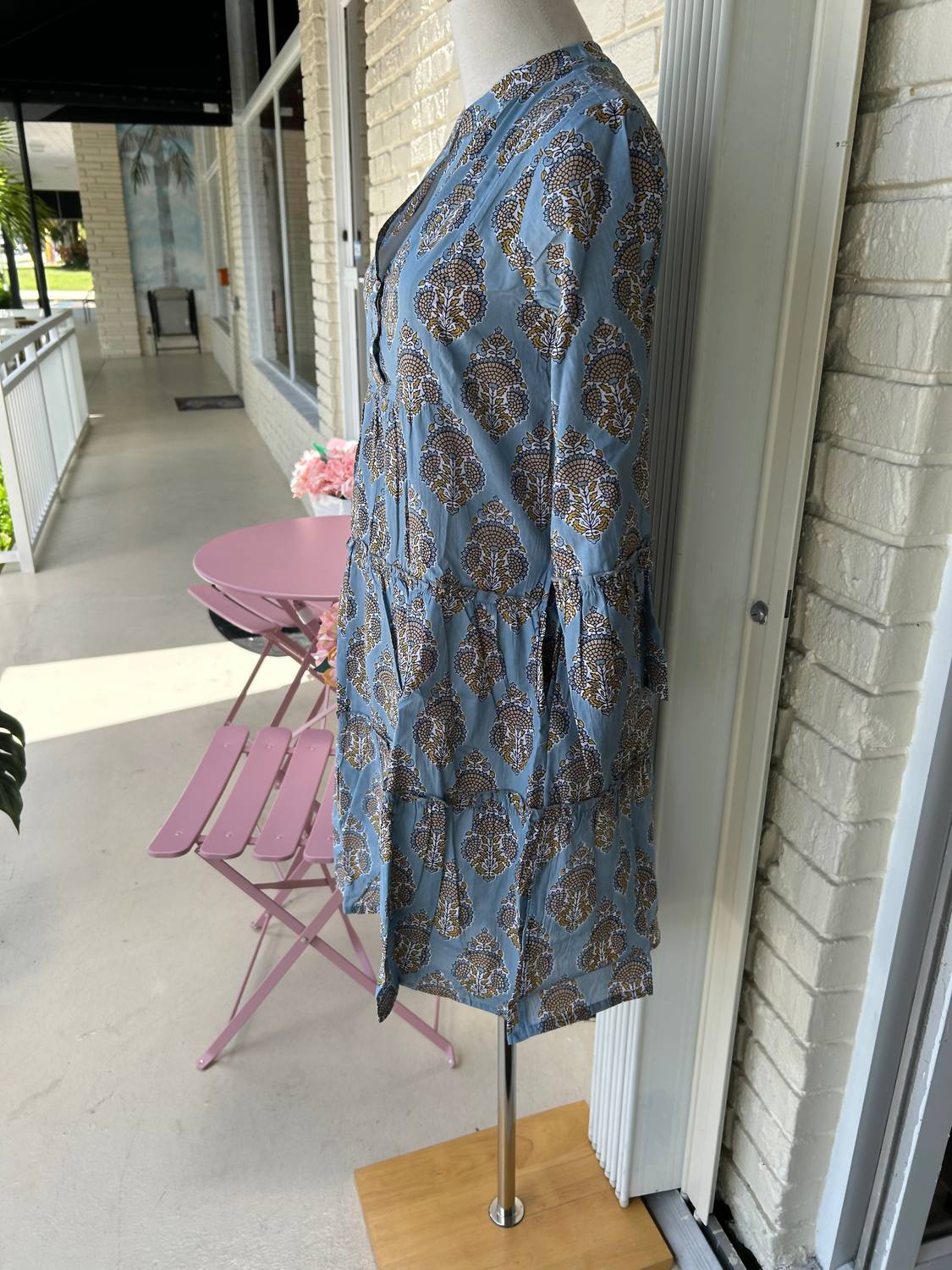 Just Darviny - Garden Long Sleeve Midi Dress