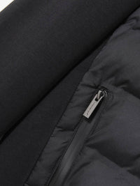Reiss Mclaren F1 Team Quilted Hybrid Jacket in black - men's jacket - view 6