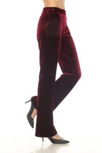 Joseph Ribkoff - Velvet Pull On Flared Pants