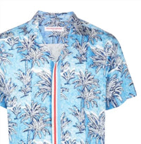 Orlebar Brown - Boy's Pedro Palm Border Top