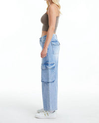 Bayeas - Tommi High Rise Wide Leg Flare Jeans