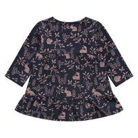 Babyface - Girl's Deer And Floral Sweatdress