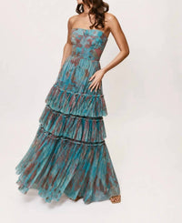Hutch - Isabella Romantic Vining Painted Floral Gown