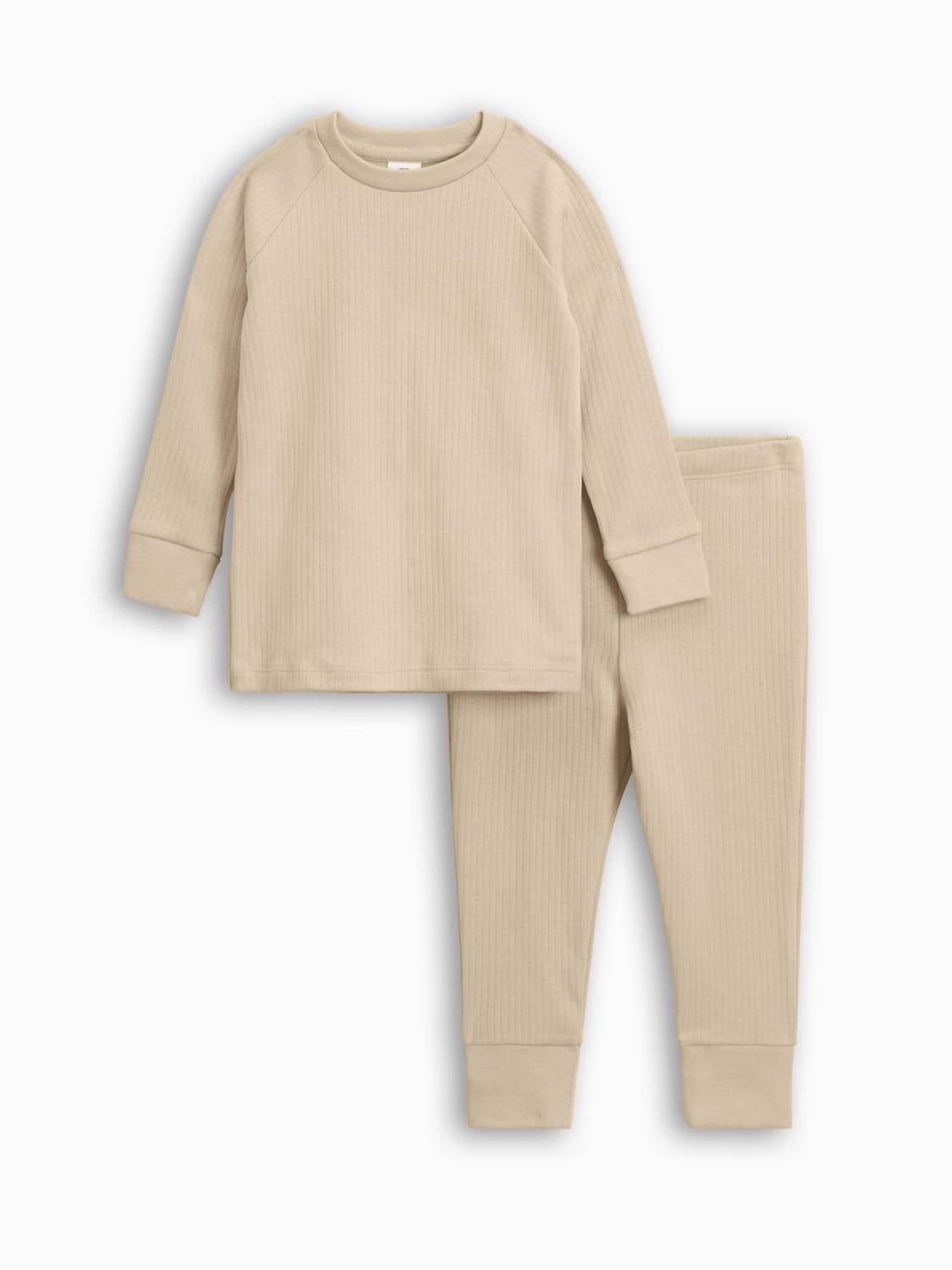 Colored Organics - Ribbed Long Sleeve Lounge Set