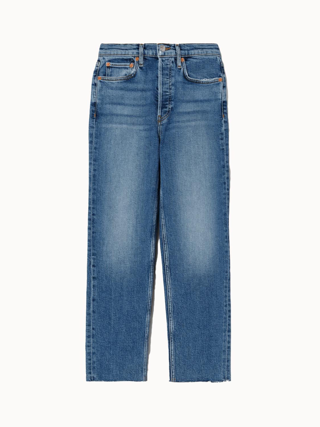 Re/Done - Stove Pipe Straight Leg Jeans