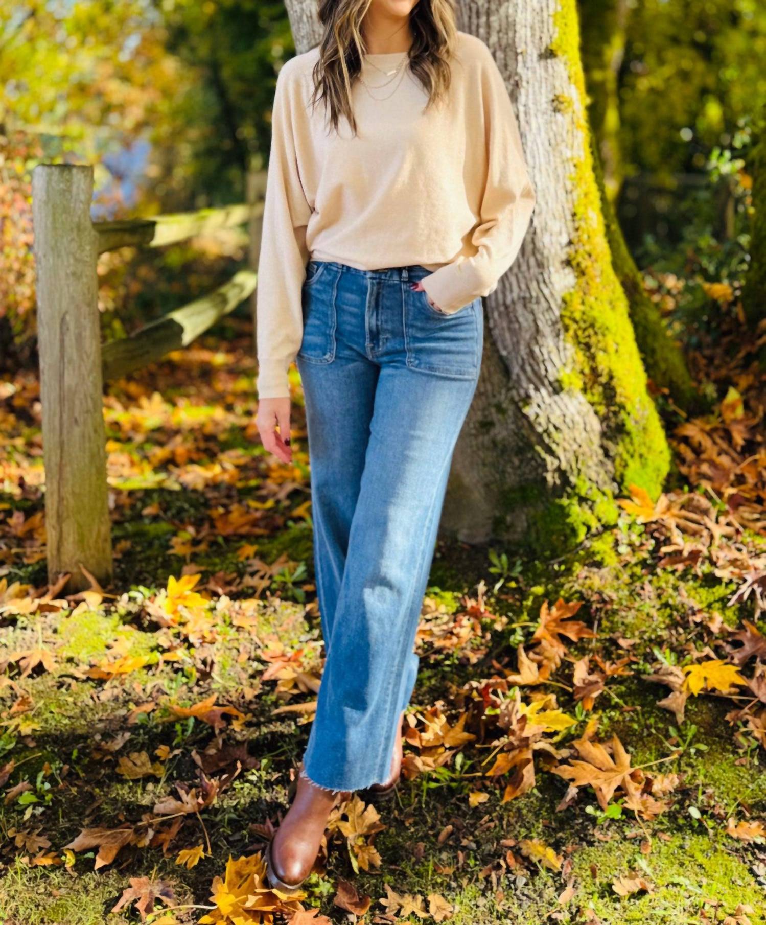 Hidden - Logan Dad Jeans
