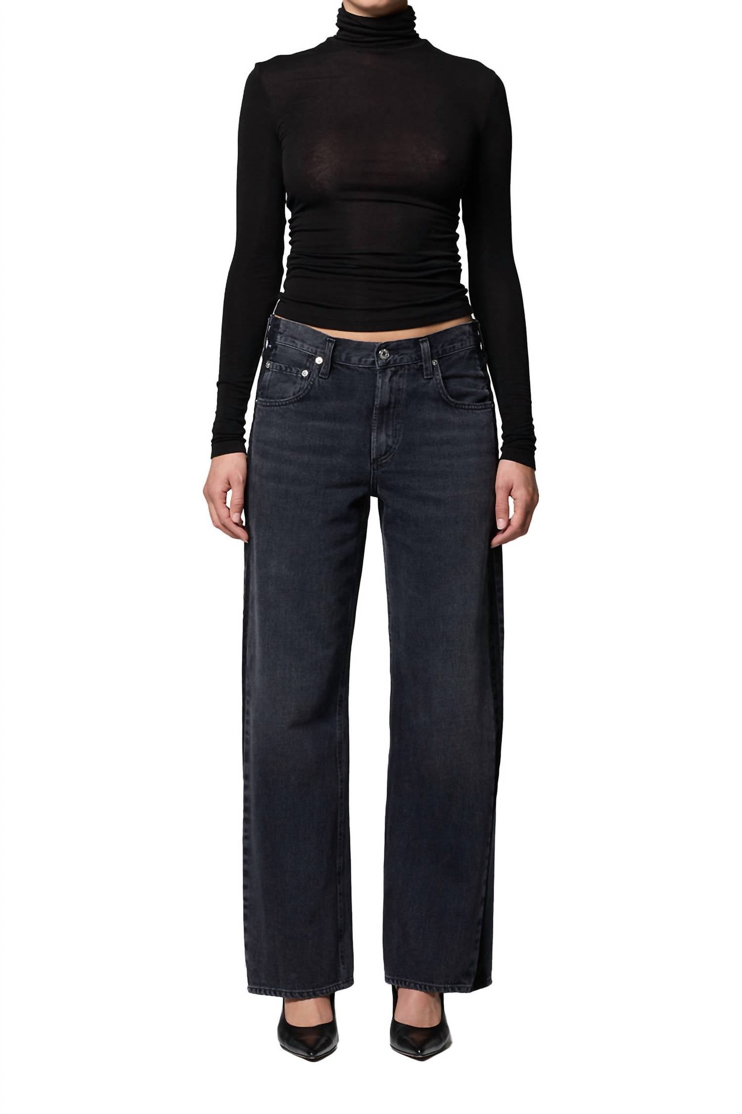 Citizens Of Humanity - Lindz Low Rise Easy Straight Jeans