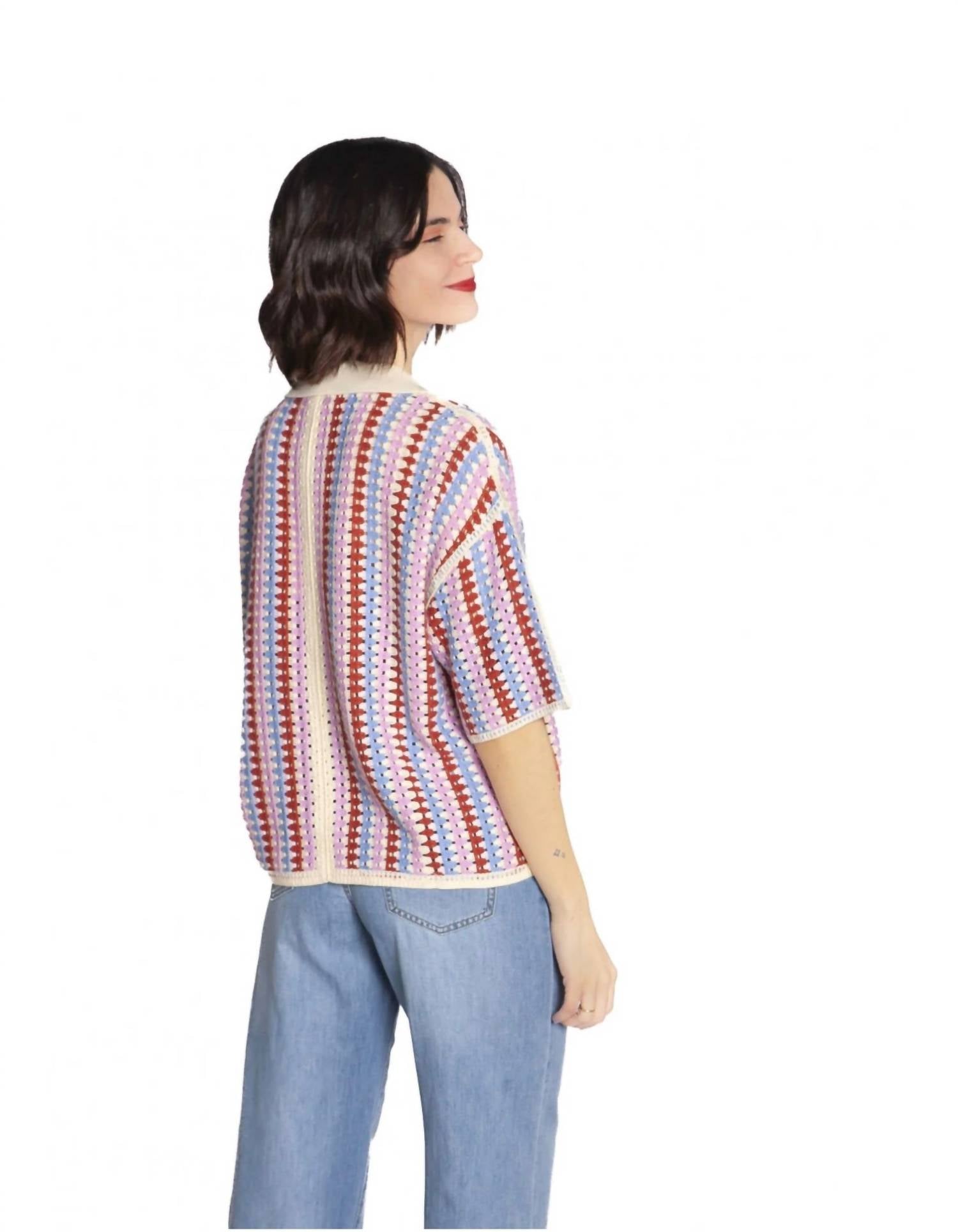 Frnch - Missy Crochet Top