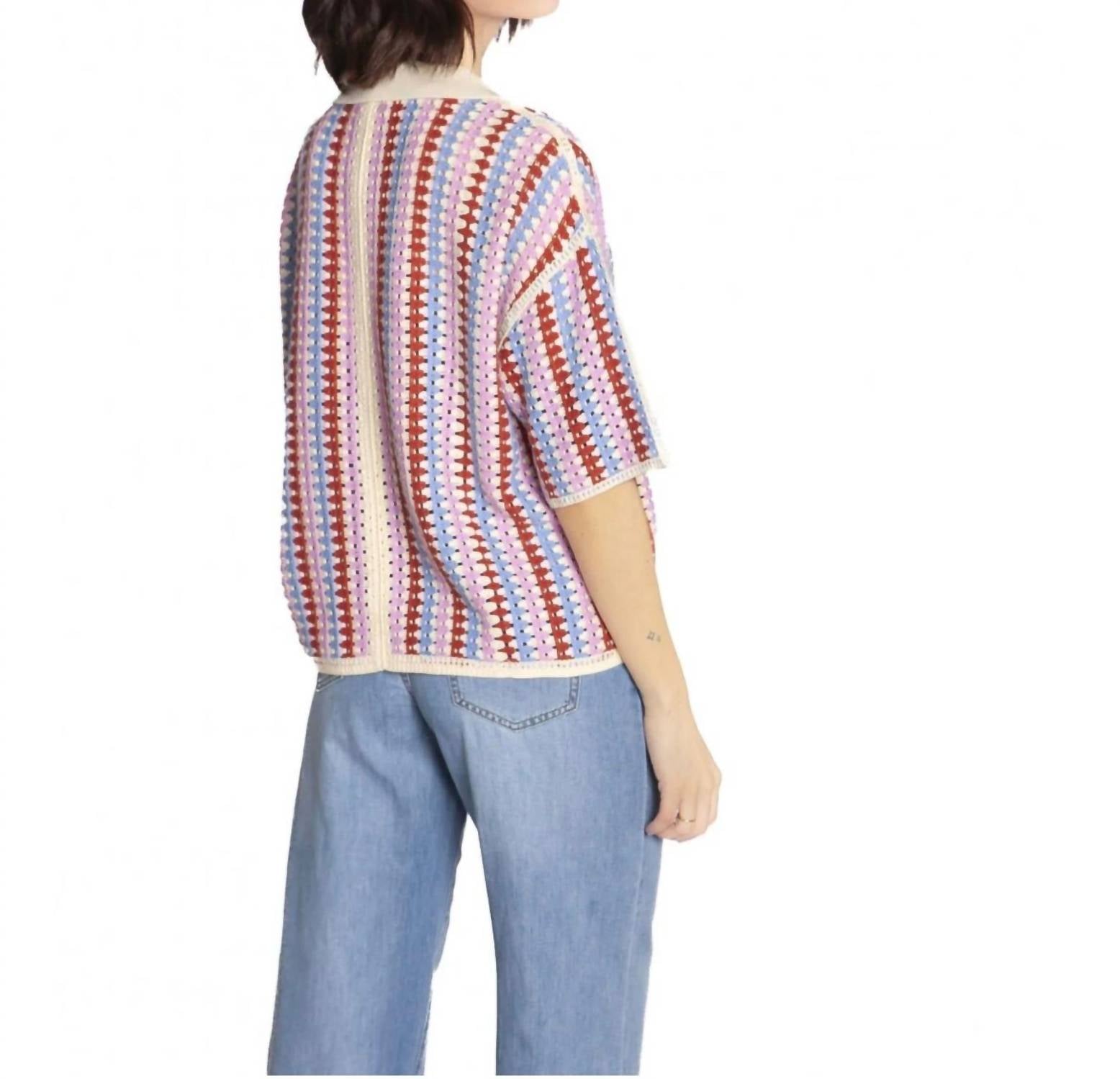 Frnch - Missy Crochet Top