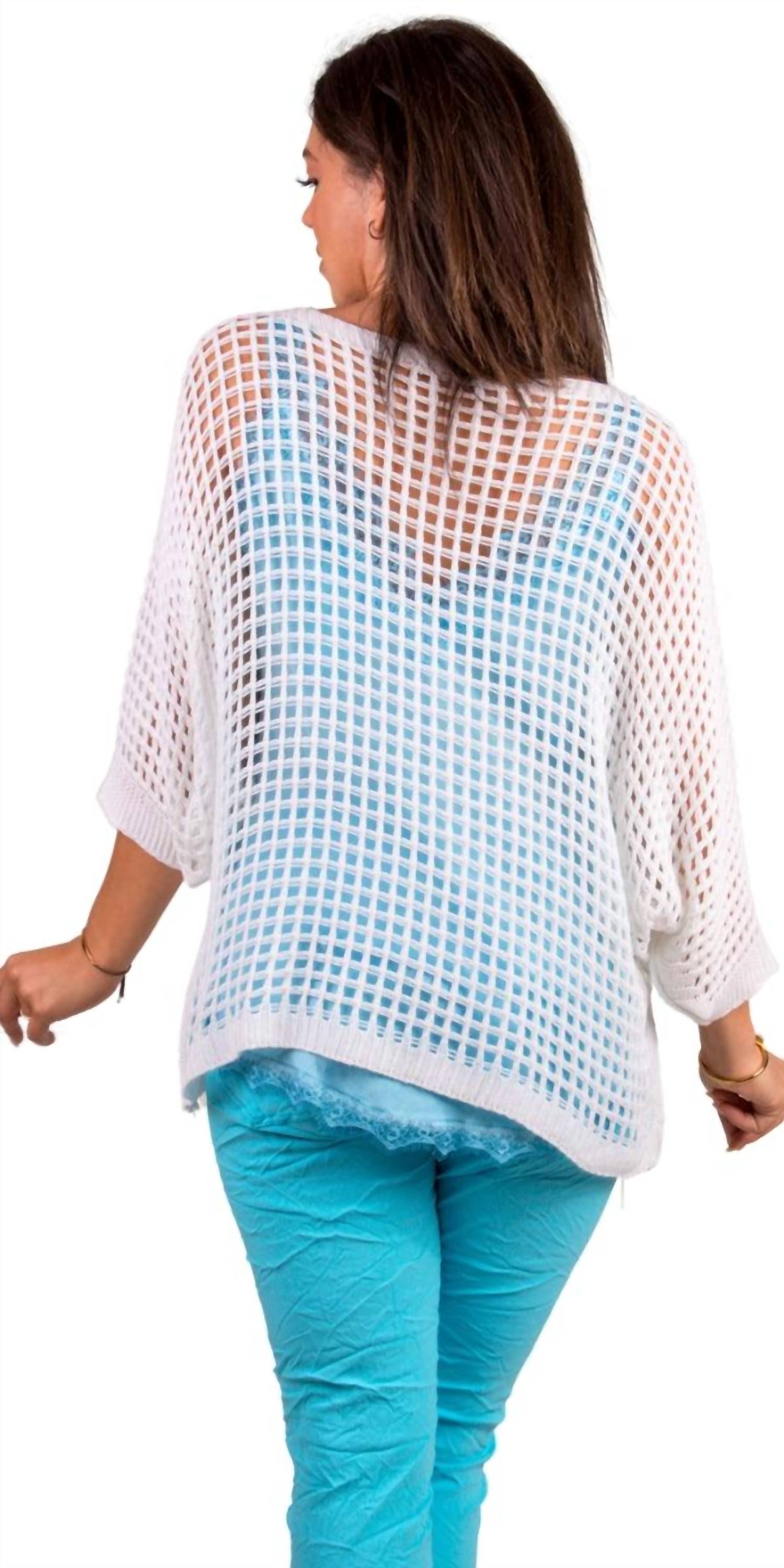 Gigi Moda - Rosana Crew Neck Knit Sweater