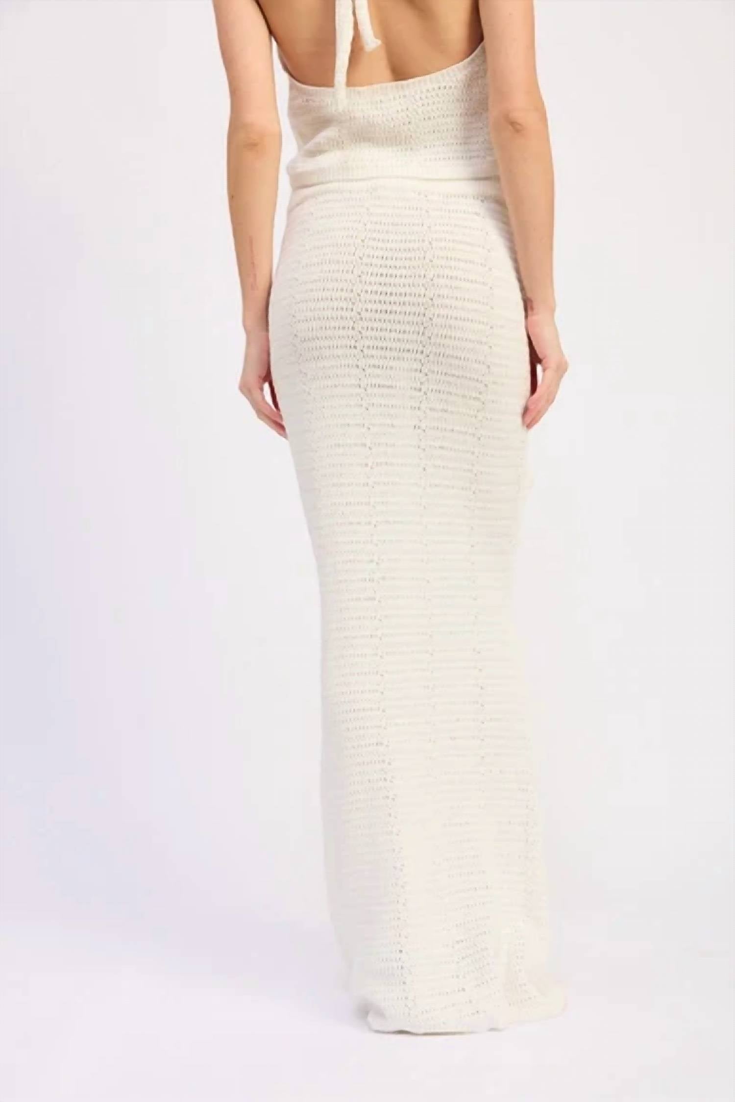 Emory Park - Calista Crochet Maxi Skirt