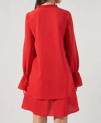 Sugarlips - Karyssa Double Layer Trapeze Dress