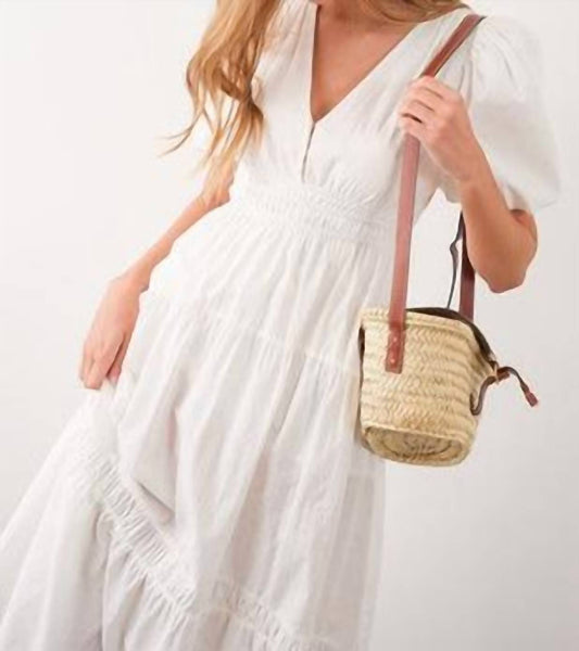 Papermoon - Esther Puff Sleeve Midi Dress