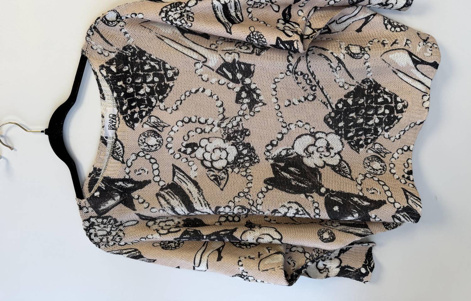 Brand Bazar - Women's Long sleeve printed top