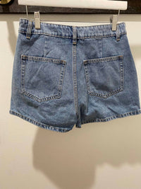 Sweet Lovely by Jen Denim Skort in med wash - women's shorts - view 4