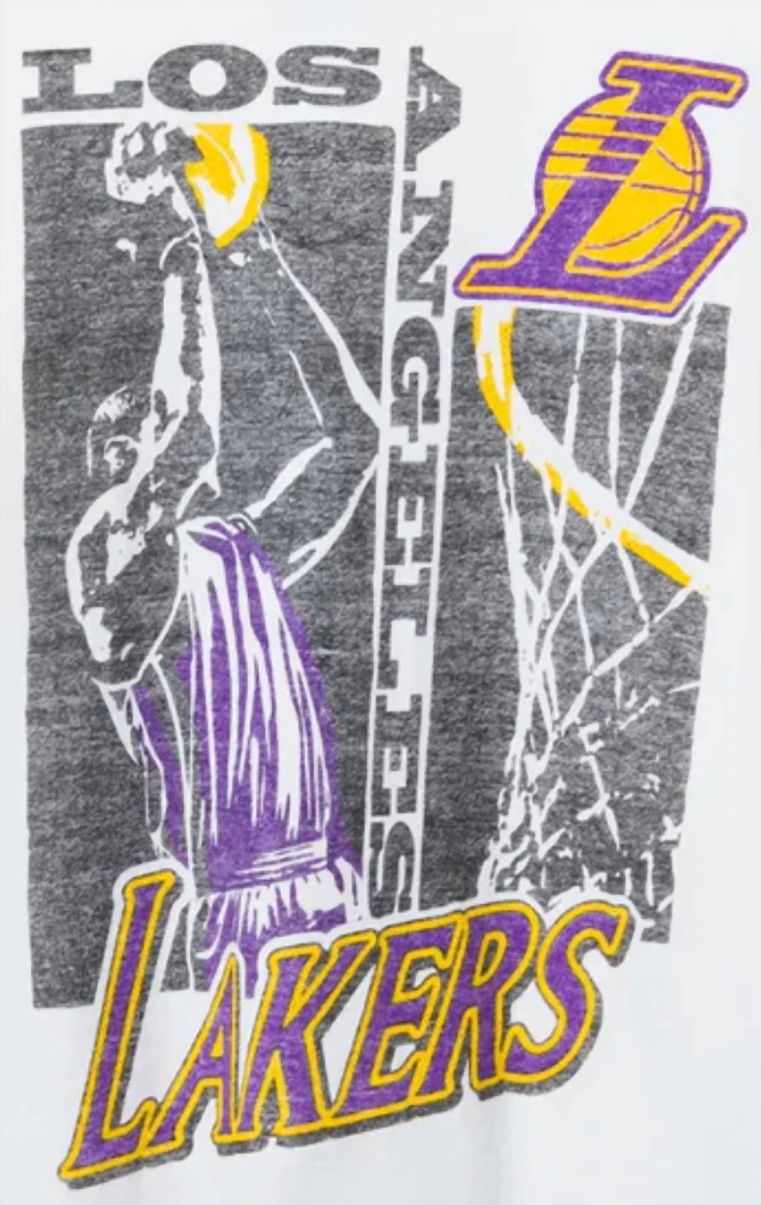 Junk Food - Unisex Lakers Jump Shot Tee