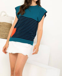 Thml - Heart On My Sleeve Sweater Top