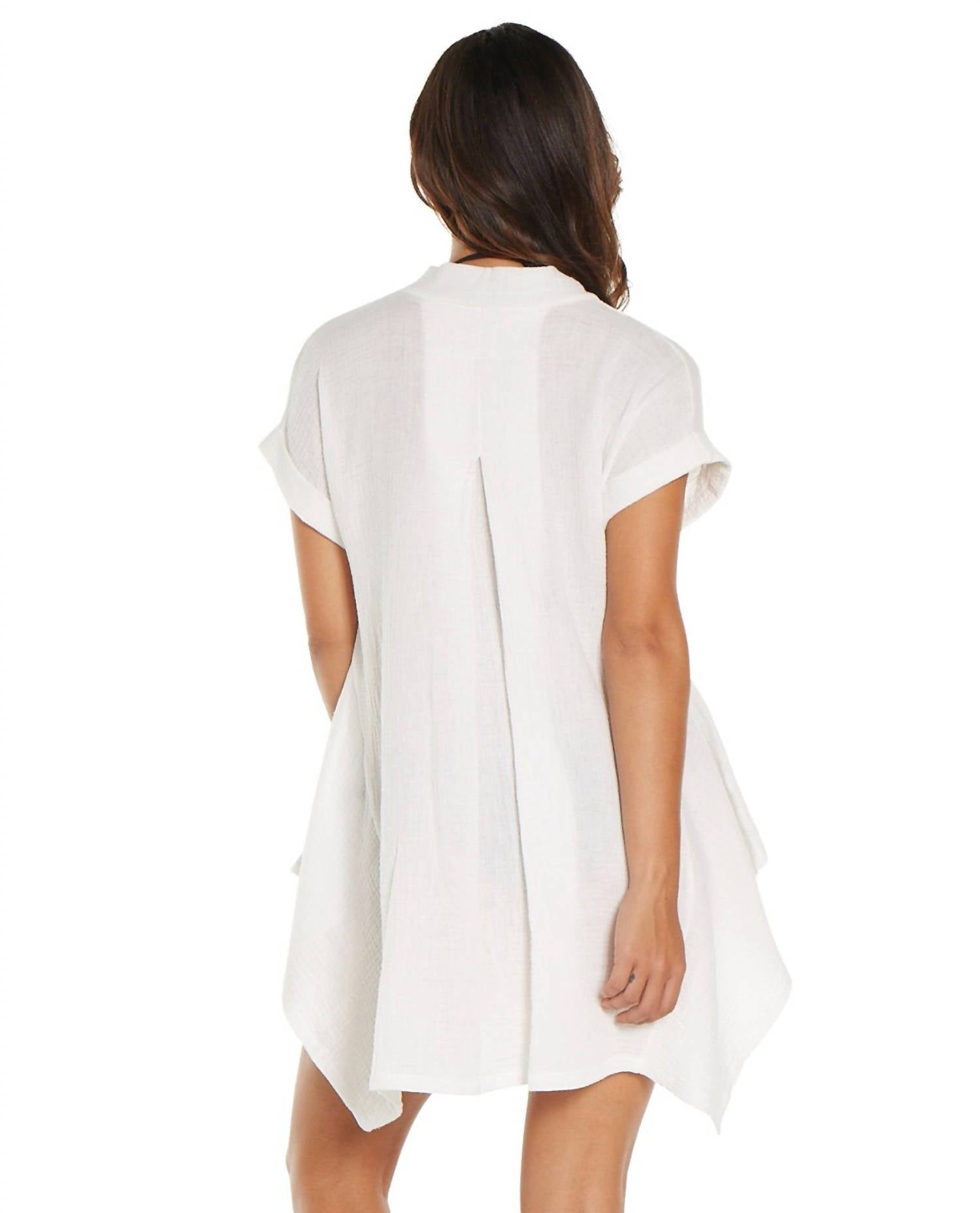 Elif - Menat V-neck T-shirt Dress