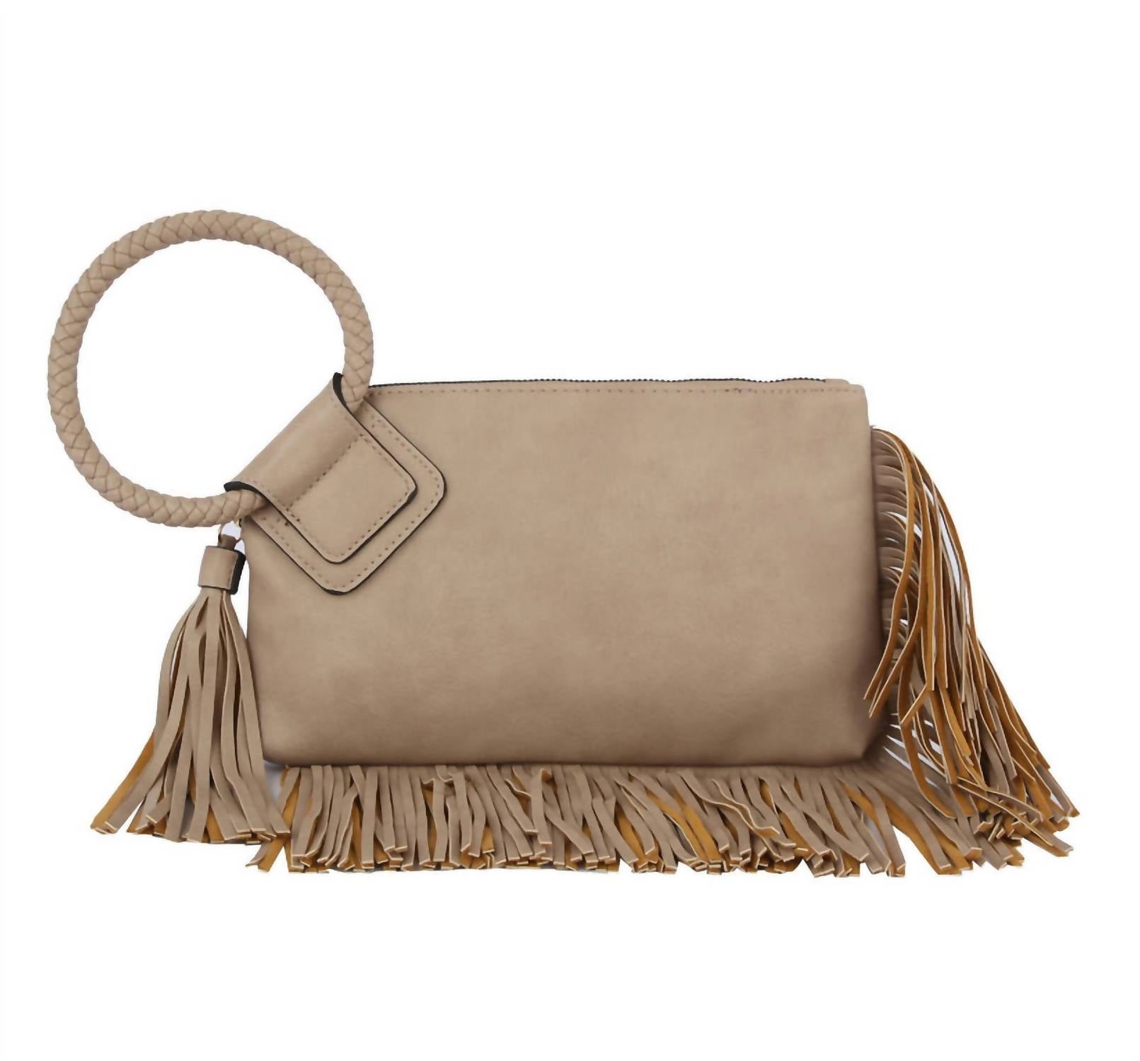 Queens Designs - Vegan Leather Wristlet
