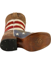 Roper - Men's Waving The Flag 13" Square Toe Cowboy Boots