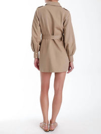 Karina Grimaldi - Tiffany Belted Mini Dress