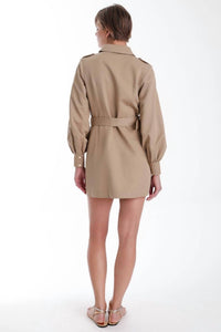 Karina Grimaldi - Tiffany Belted Mini Dress
