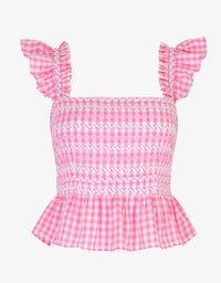 Pink City Prints - Kolkata Square Neck Top