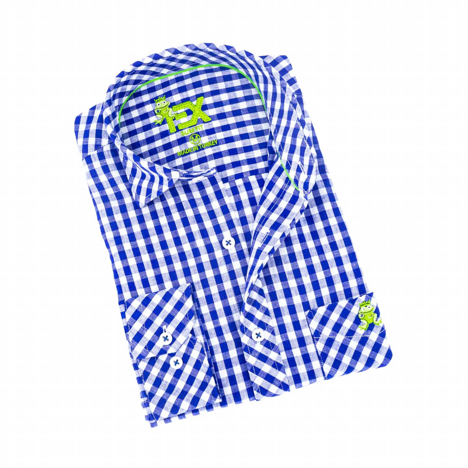 Eight X - Men's Harvard Yard Frog Linen Shirt