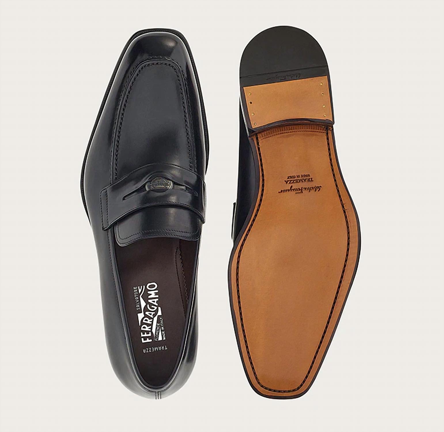 Salvatore Ferragamo - Men's Penny Leather Loafer
