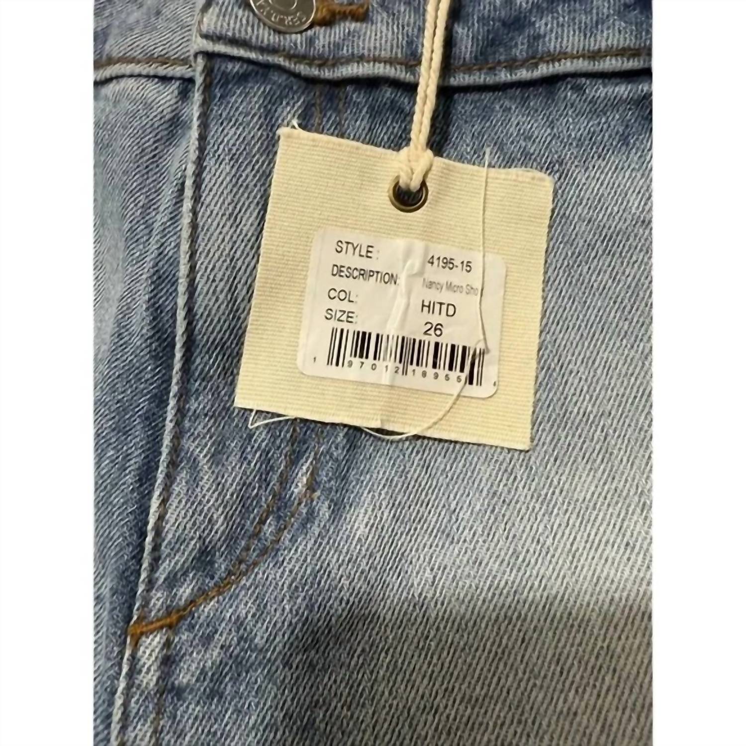 Ser.O.Ya - Women's Nancy Micro Denim Shorts