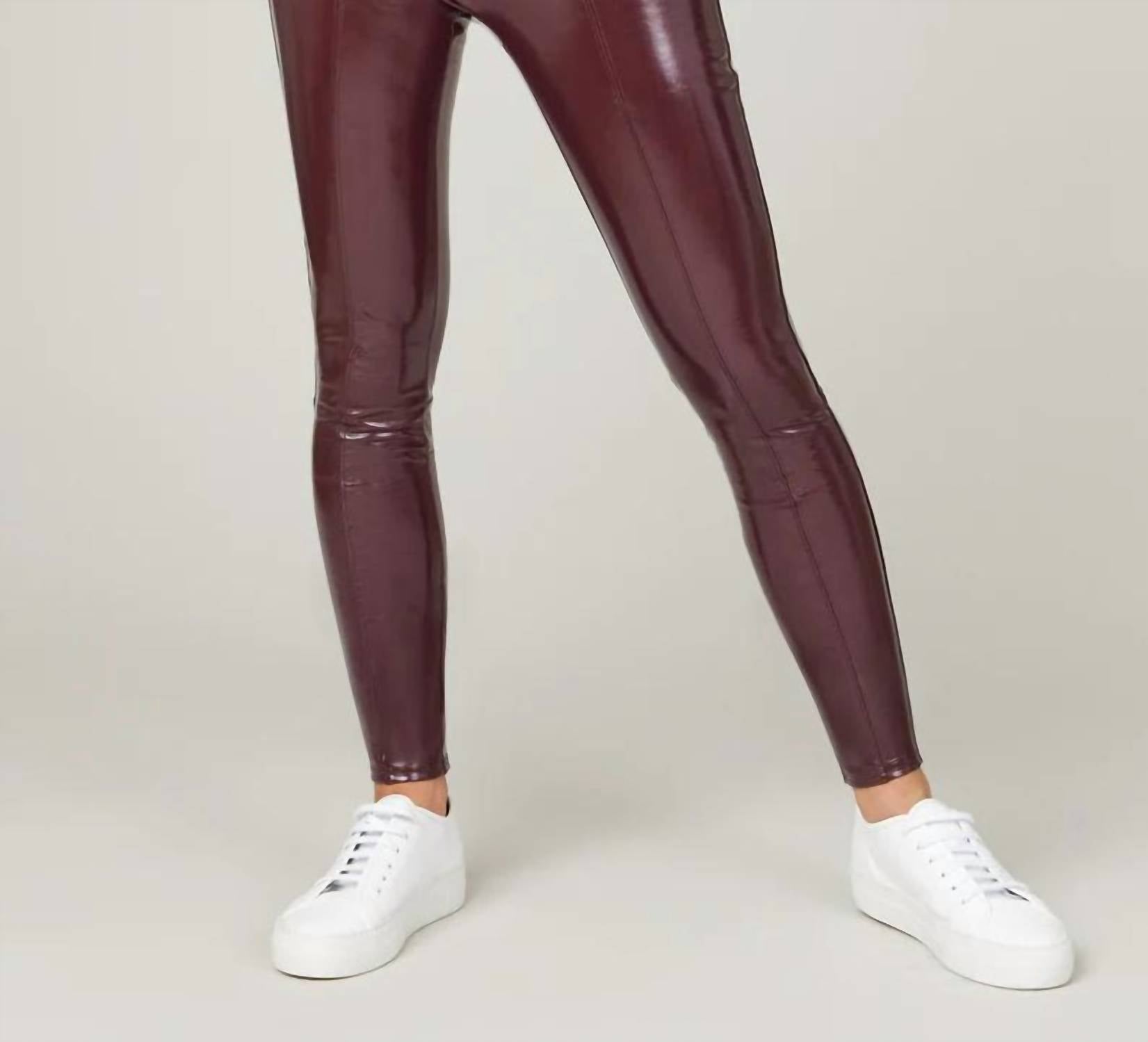 Spanx - Faux Patent Leather Leggings