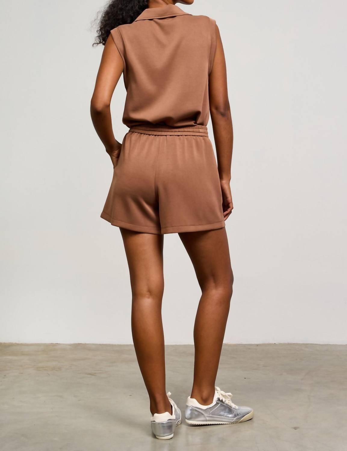 Skies Are Blue - Amber Scuba Shorts