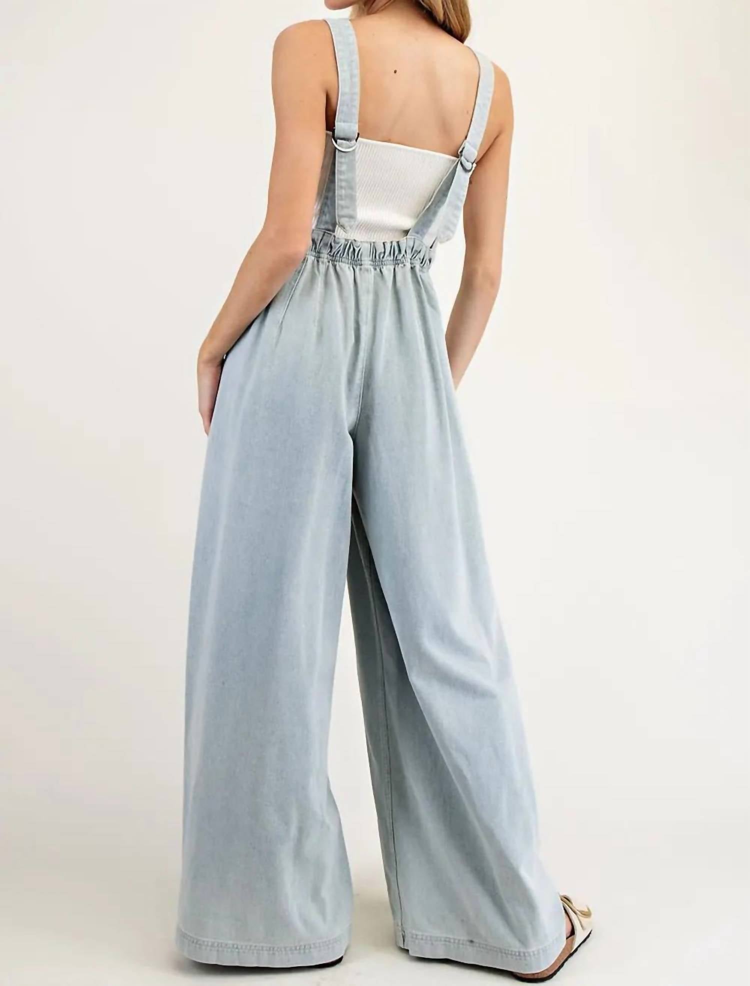 Ee:Some - Andrea Wide Leg Overalls