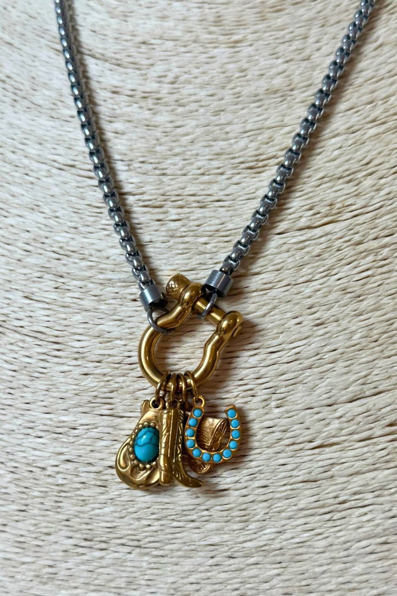 Kessler Elliott - Women's The Mattie Rodeo Charm Necklace