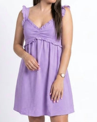 Timing - Ruffle Mini Dress