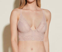 Cosabella Forever Front Closure Racer Bra in mandorla - women's intimate