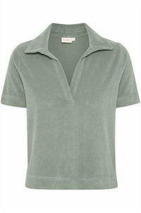 Part Two GIOVANNI TS in 185806 agave green - women's t-shirt
