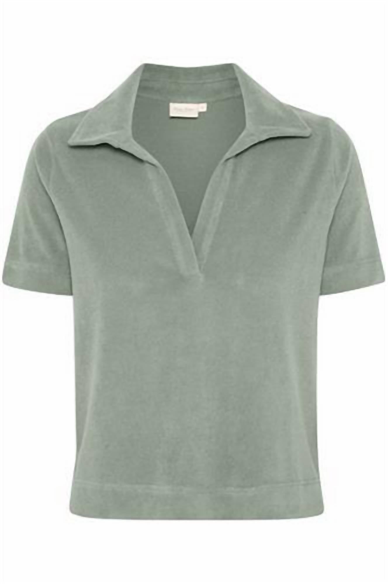 Part Two GIOVANNI TS in 185806 agave green - women's t-shirt