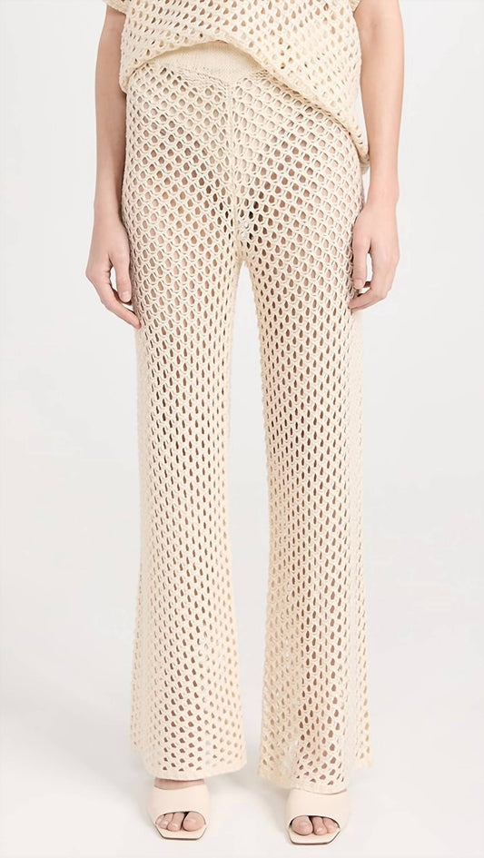 Minkpink - Balmy Crochet Knit Pants